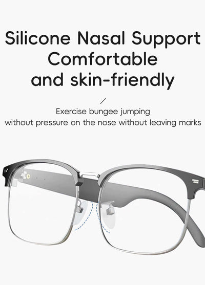 YWT translation glasses - silicone nasal support