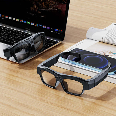 Newly Smart Bluetooth Glasses - Camera with 2K HD video, 4K HD photo, wireless DV for cycling, Hands-Free Calling, Open Ear Music,Voice Assistant - YWT