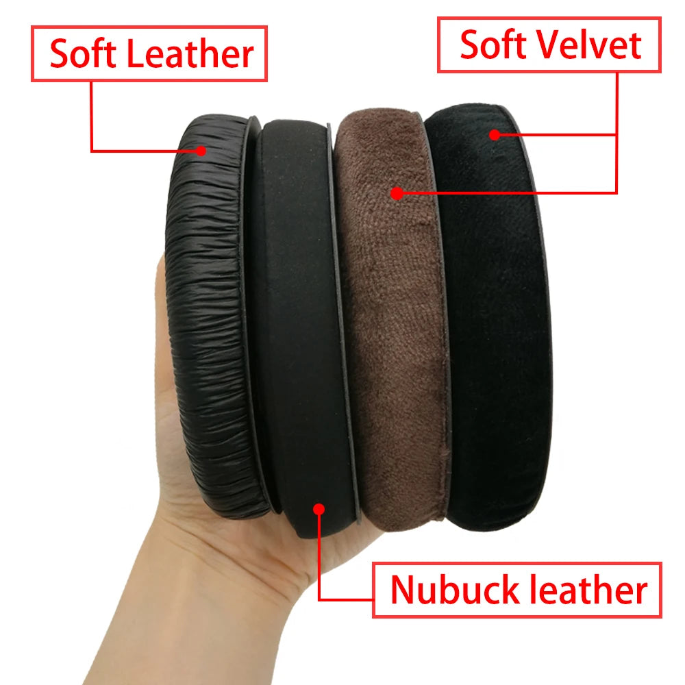 Replacement Ear Pads for Sennheiser HD 515 518 555 595 558 Headset Parts Leather Cushion Velvet Earmuff Earphone Sleeve Cover