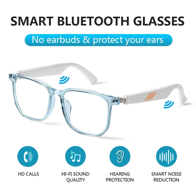 MX06 Smart Bluetooth 5.0 SunGlasses Headphones with Speaker Wireless Audio Touch Hands Free Calling Stereo Music Sport Otdoor