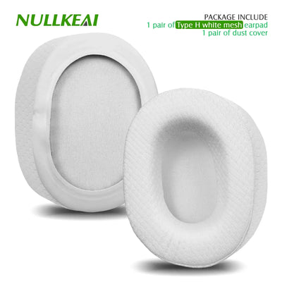 Nullkeai Replacement Ear Cushion for Anker Soundcore Life Q30 Q35 Q10 Q20 Headphone Cooling Gel Earpads Mesh Sleeve Pad Earmuffs