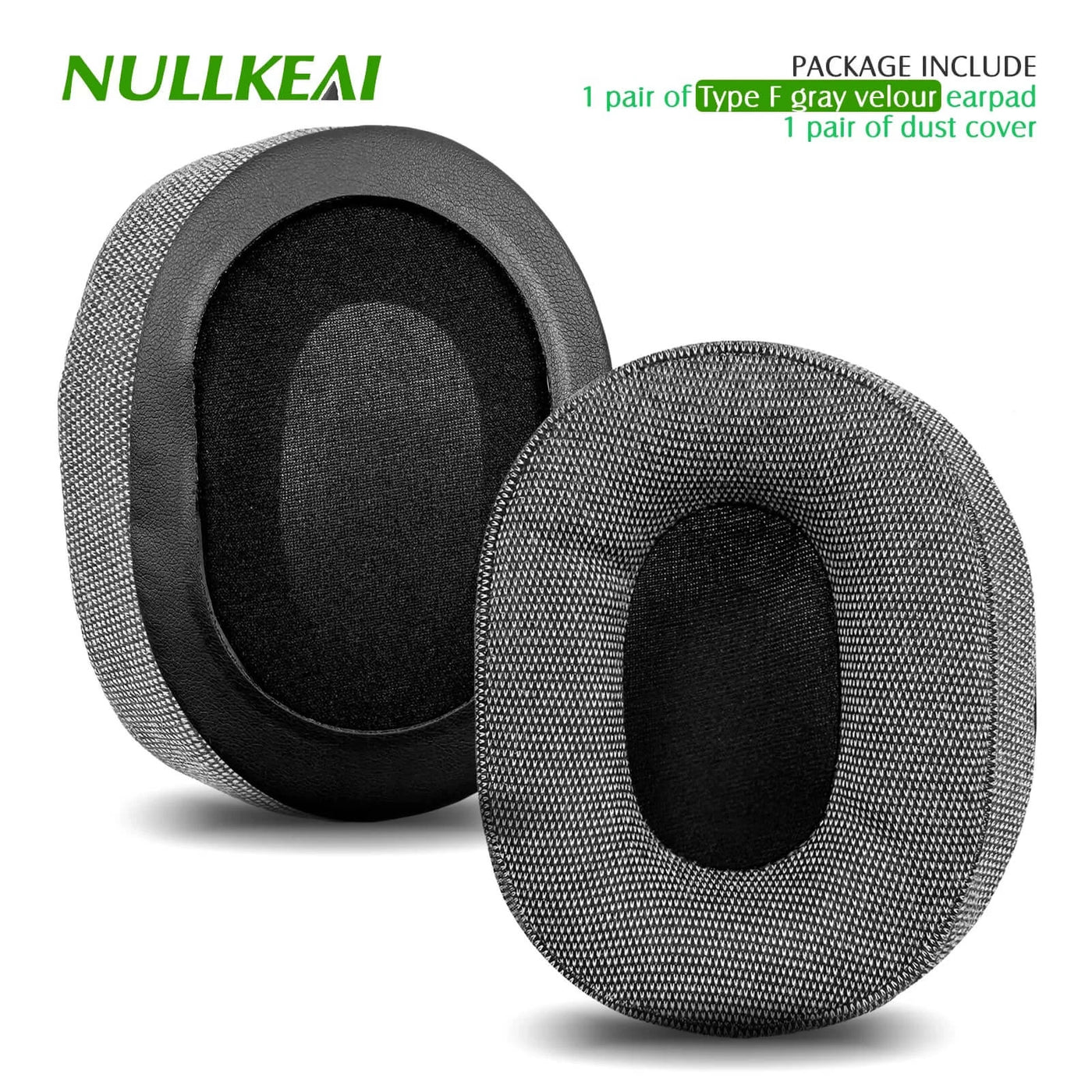 Nullkeai Replacement Ear Cushion for Anker Soundcore Life Q30 Q35 Q10 Q20 Headphone Cooling Gel Earpads Mesh Sleeve Pad Earmuffs