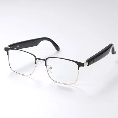 New smart glasses with auto-sensitive lenses, built-in microphone and speaker for sports, driving, fishing and everyday wear.