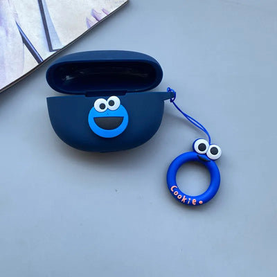 New Cartoon Case for Redmi Buds 4 Active Wireless Bluetooth Earphone Protective Sleeve Silicone Anti Drop Soft Case with Keyring