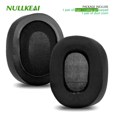 Nullkeai Replacement Ear Cushion for Anker Soundcore Life Q30 Q35 Q10 Q20 Headphone Cooling Gel Earpads Mesh Sleeve Pad Earmuffs