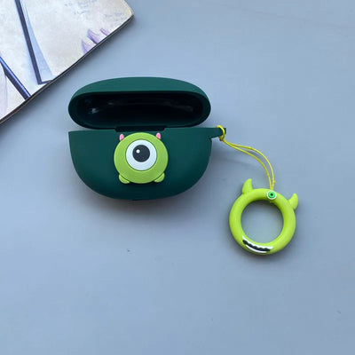 New Cartoon Case for Redmi Buds 4 Active Wireless Bluetooth Earphone Protective Sleeve Silicone Anti Drop Soft Case with Keyring