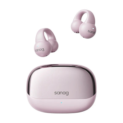 Sanag S2S Wireless Bluetooth Earclip Headset 360 ° Panoramic Sound TWS Wireless Headphones Intelligent HD Call Sports Earphones