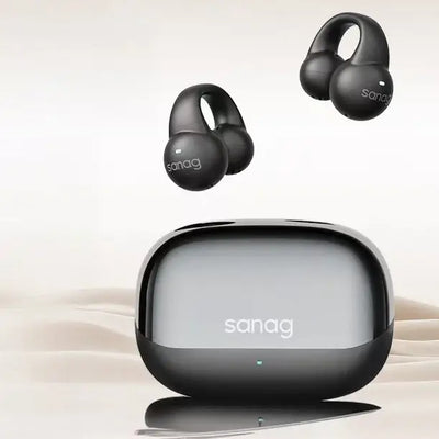SANAG S2S ear clip bluetooth air bone conduction wireless high sound quality heavy bass noise reduction sports headset custom