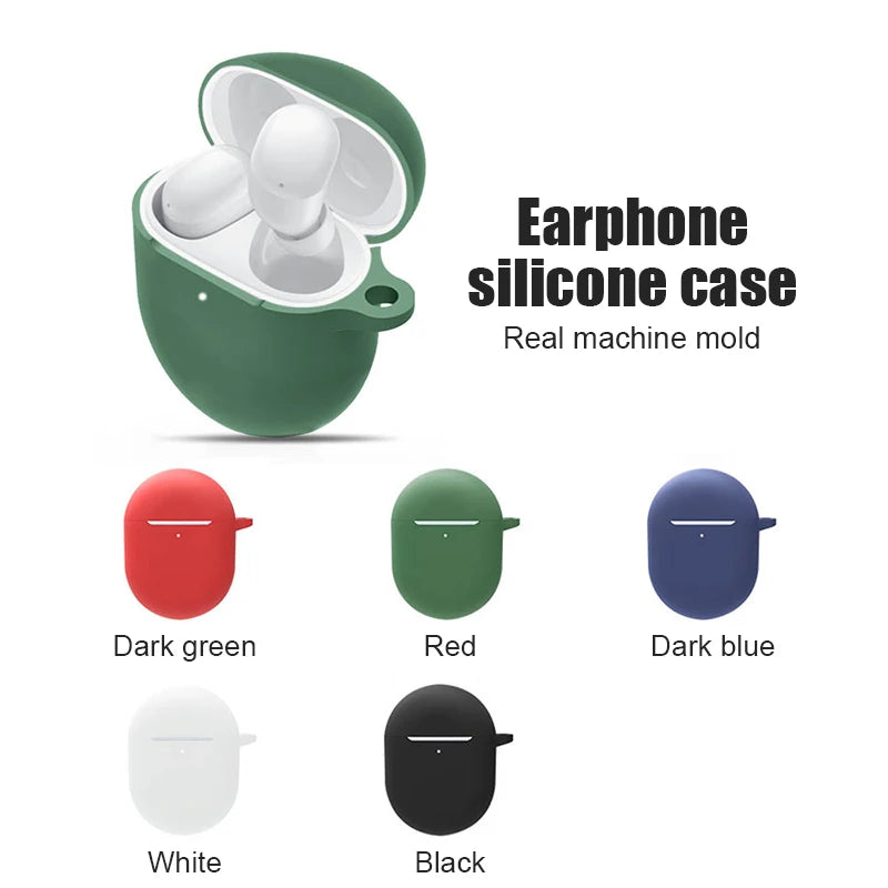 Case for Xiaomi Redmi Buds 4 Case Soft Silicone Cover for Redmi Buds4 Buzz 4 Case Wireless Bluetooth Earphone Case funda Coque