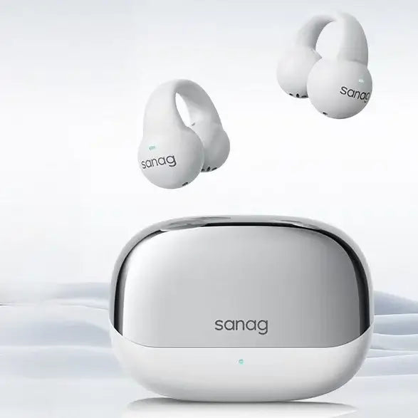 SANAG S2S ear clip bluetooth air bone conduction wireless high sound quality heavy bass noise reduction sports headset custom