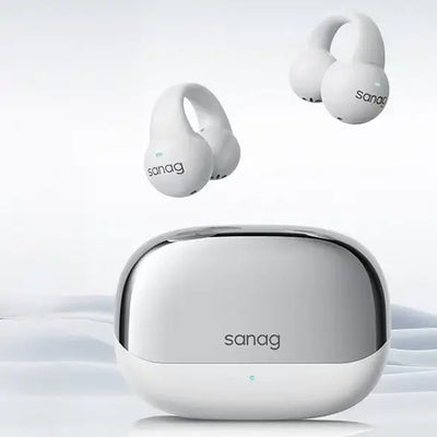 SANAG S2S ear clip bluetooth air bone conduction wireless high sound quality heavy bass noise reduction sports headset custom