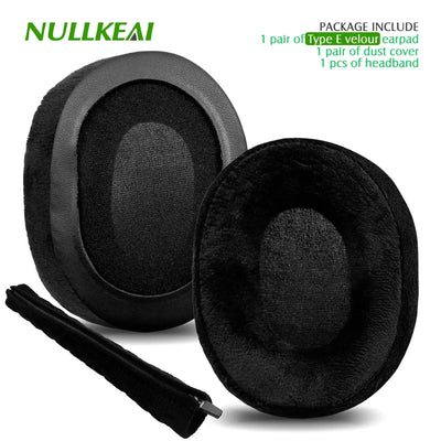 Nullkeai Replacement Ear Cushion for Anker Soundcore Life Q30 Q35 Q10 Q20 Headphone Cooling Gel Earpads Mesh Sleeve Pad Earmuffs