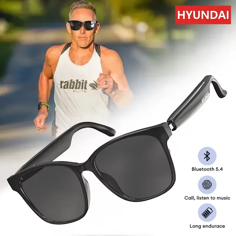 Choice HYUNDAI HY-C8 multi-function Bluetooth Headphones Sunglasses Outdoor Sports Cycling Audio Glasses Surround Sound Music