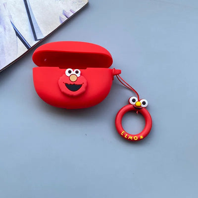 New Cartoon Case for Redmi Buds 4 Active Wireless Bluetooth Earphone Protective Sleeve Silicone Anti Drop Soft Case with Keyring