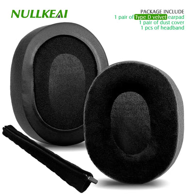 Nullkeai Replacement Ear Cushion for Anker Soundcore Life Q30 Q35 Q10 Q20 Headphone Cooling Gel Earpads Mesh Sleeve Pad Earmuffs