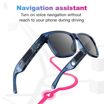 New KUMI Meta V1 Smart Glasses IPX4 Waterproof Break Audio-visual Imagination Create Bluetooth glasses Bluetooth 5.0 Phone Call