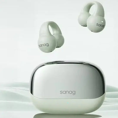 SANAG S2S ear clip bluetooth air bone conduction wireless high sound quality heavy bass noise reduction sports headset custom
