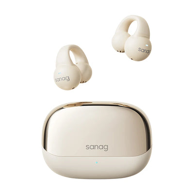 Sanag S2S Wireless Bluetooth Earclip Headset 360 ° Panoramic Sound TWS Wireless Headphones Intelligent HD Call Sports Earphones
