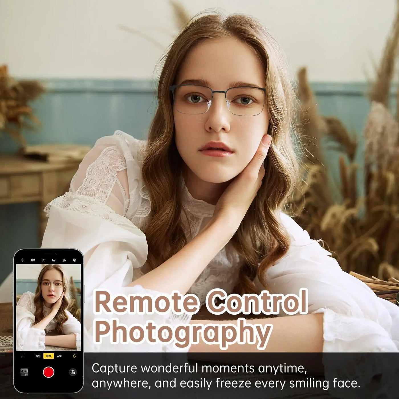 New smart glasses with auto-sensitive lenses, built-in microphone and speaker for sports, driving, fishing and everyday wear.