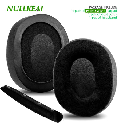 Nullkeai Replacement Ear Cushion for Anker Soundcore Life Q30 Q35 Q10 Q20 Headphone Cooling Gel Earpads Mesh Sleeve Pad Earmuffs