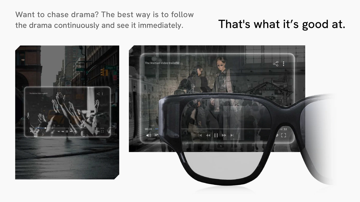 INMO Air Wireless 3D AR Glasses HD Camera Smart Control All In One Sun Glasses Full Color Virtual Reality Air Smart Glasses