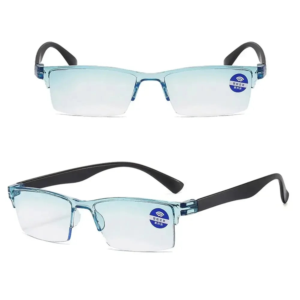Anti-Blue Light Reading Glasses Smart Automatic Zoom Eyeglasses Men Women Optical Spectacle Computer Eyeglass