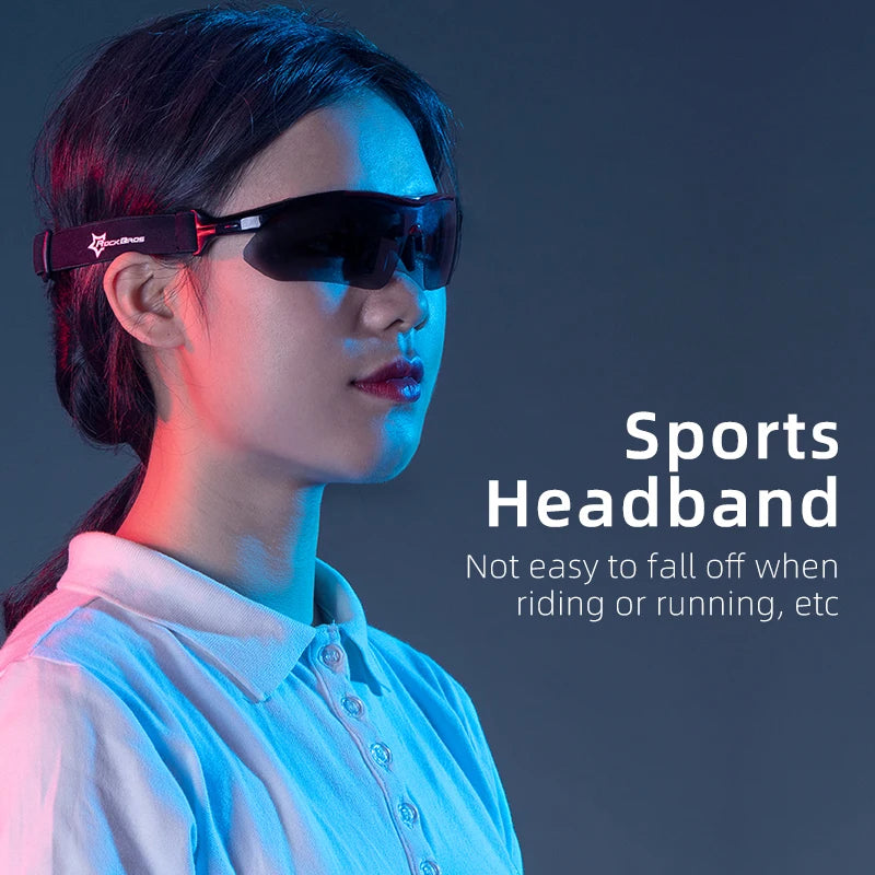 ROCKBROS Cycling Polarized glasses Bike Photochromic Outdoor Sports Sunglasses MTB PC Goggles Eyewear 5/3 Lens Bicycle Accessory