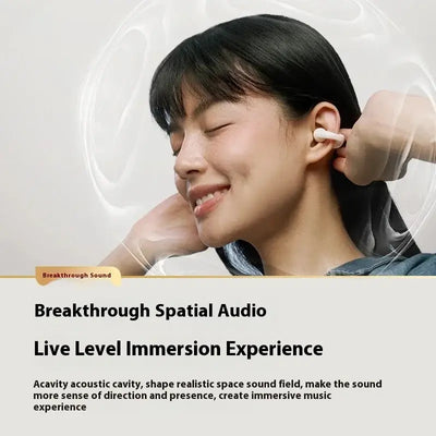 SANAG S2S ear clip bluetooth air bone conduction wireless high sound quality heavy bass noise reduction sports headset custom