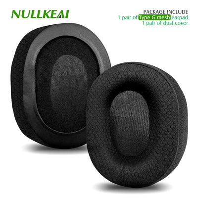Nullkeai Replacement Ear Cushion for Anker Soundcore Life Q30 Q35 Q10 Q20 Headphone Cooling Gel Earpads Mesh Sleeve Pad Earmuffs